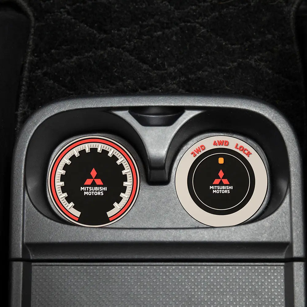 ドリンクホルダーコースター(2枚セット) MITSUBISHI MOTORS COLLECTION